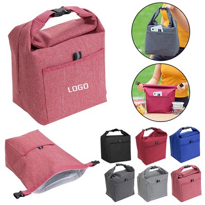 Insulated Lunch Tote Bag Reusable Cooler Bag for Work & Travel