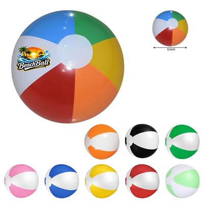 12" Inflatable Beach Ball