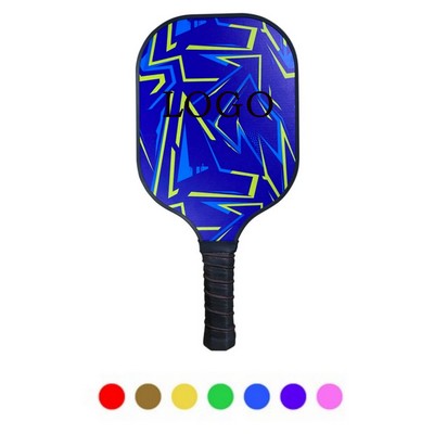 Full Color Fiberglass Pickleball Paddle Set