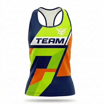 Women's Birdseye Mesh Sublimated Racerback Tank Top