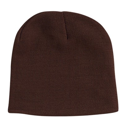 Sportsman™ 8" Knit Beanie Cap (Embroidered)