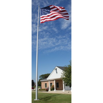 60' Architectural Series Pole with Internal Halyard - Satin