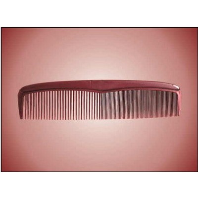 Comb Rectangle Badge w/ Bar Pin (2"x3")