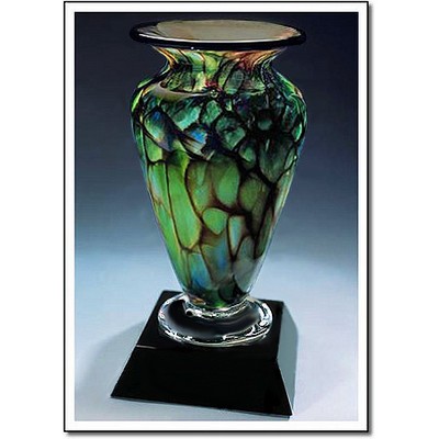 Jade Monarch Athena Vase w/o Marble Base (6"x12")