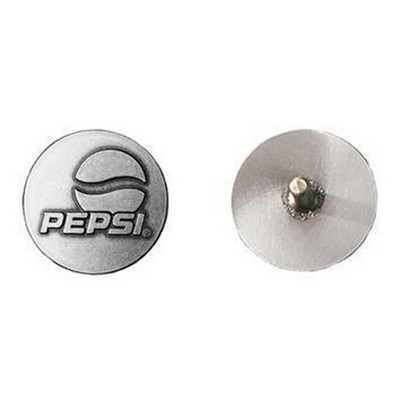3/4" Nickel Silver Flat Back Ball Marker