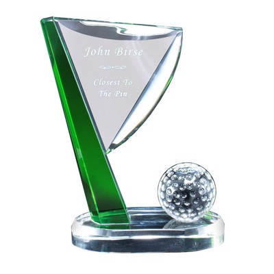 Crystal Ball at Green Pin (6" x 7.5")