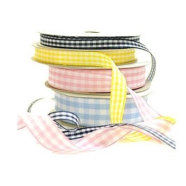 3/8" Party Plaid Ribbon