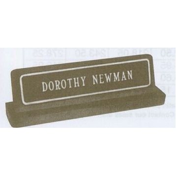 Aluminum Door Plate (10" x 3")