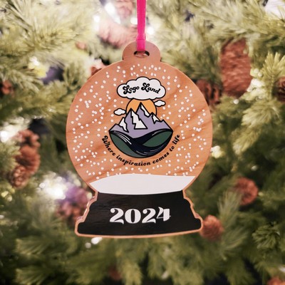 Customizable Hardwood Ornaments