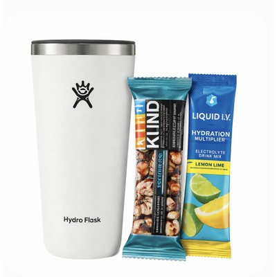 Hydro Flask Tumbler Wellness Kit with KIND Bar & Liquid I.V.