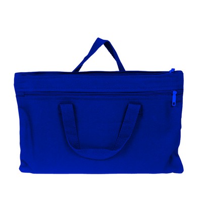 Cotton Canvas Document Bag - Assorted Colors