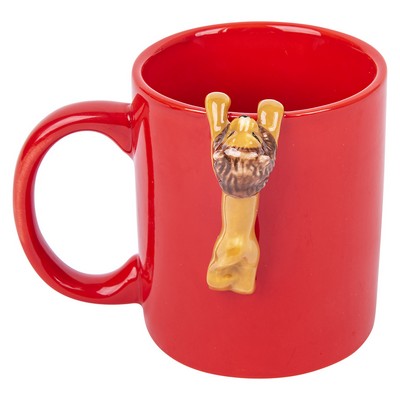Hanging Lion Mug