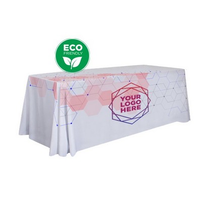 Organic Cotton Table Throws - Full Color Print