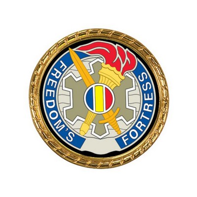 Metal Coin with Insert