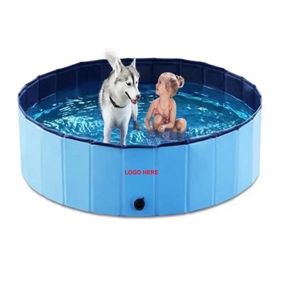 31.5" Foldable Pet Swimming Pool