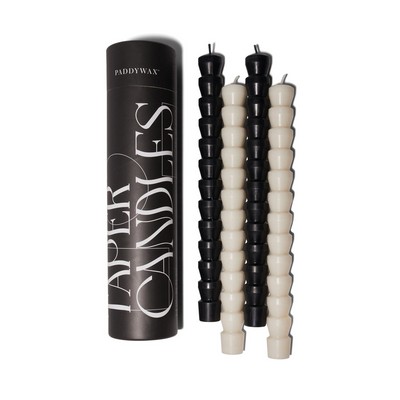 Taper Set Black & White In Black Tube