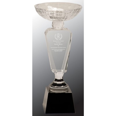 Crystal Cup with Pedestal Base
