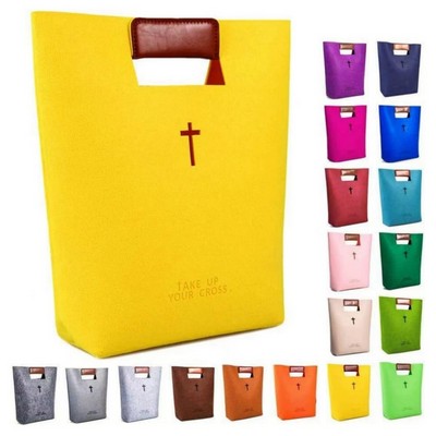 Felt Tote Bag