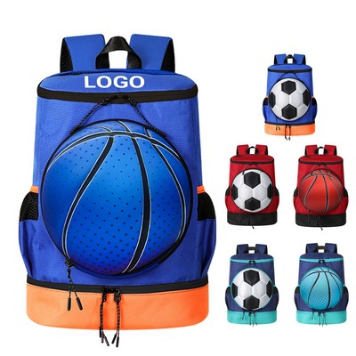 Soccer Backpack w/Ball Holder