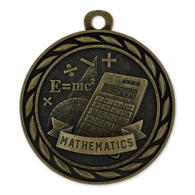 Mathmatics Medal - Engravable
