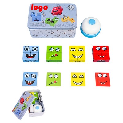 Emotions & Expressions Block Set – Social Skills Learning Game for Kids