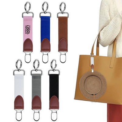 PU Leather Elastic Cap Clip