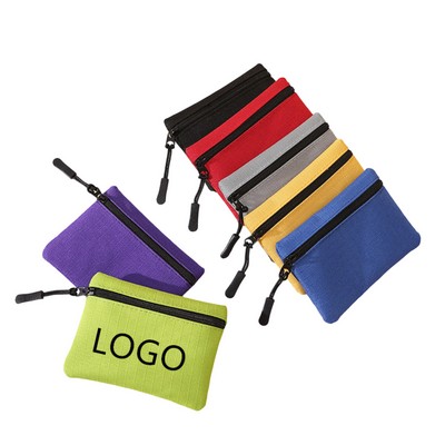 Reusable Oxford Coin Pouch