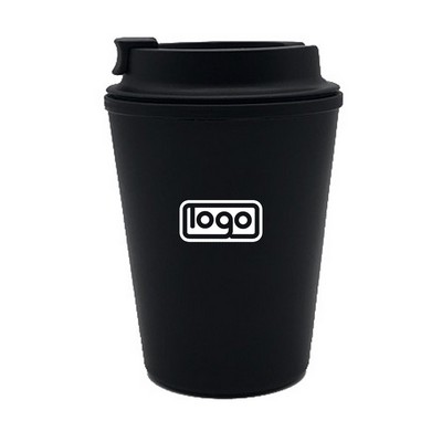 12Oz Reusable Drinking Double Wall Plastic Coffee Cups