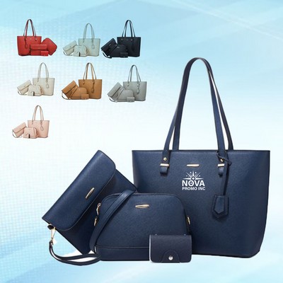 All - Encompassing Ladies All Purpose Carryall Set Containing a Purse Wallet for Every Occasion
