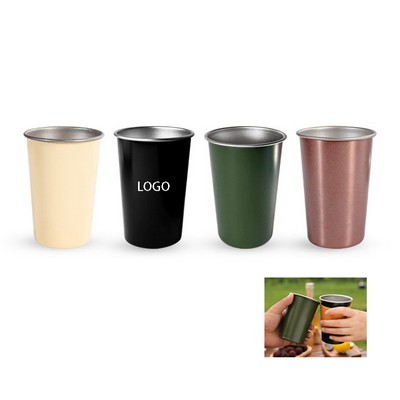12oz Stackable Durable Stainless Steel Coffee Mug