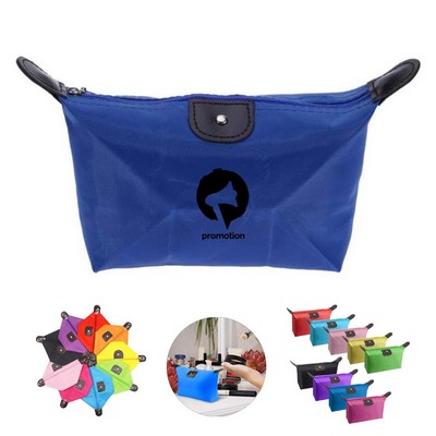 Waterproof Nylon Cosmetic Organizer Bag