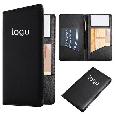 Leather Menu Note Holder
