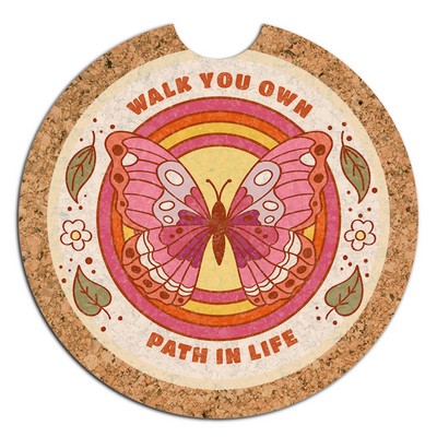 2.625" Full Color Car Cork Coasters