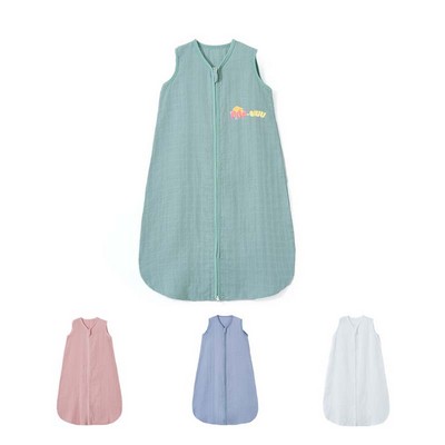 50% Cotton and 50% Bamboo Sleeveless Baby Sleep Sack