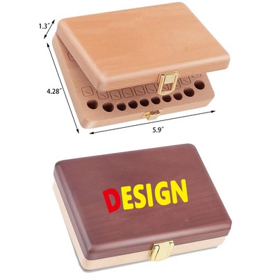 Wooden Baby Tooth Keepsake Box