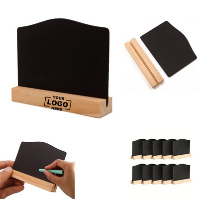 Tabletop Wooden Chalkboard