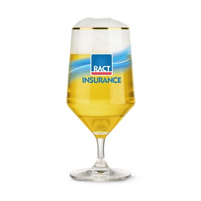 Tucson Gold Rim Beer Glass - VividPrint™