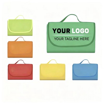 Portable thickened outdoor beach picnic blanket