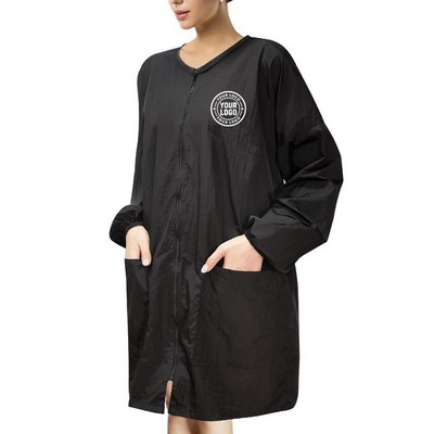 Salon Smock Professional Stylist Jacket Waterproof Haircut Cape Barber Apron
