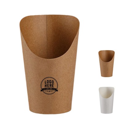 12oz Disposable Slant French Fries Cup