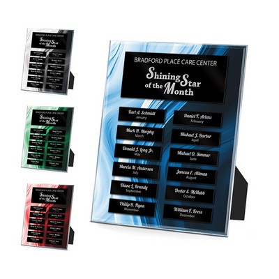Clear Acrylic Easy Perpetual Plaque