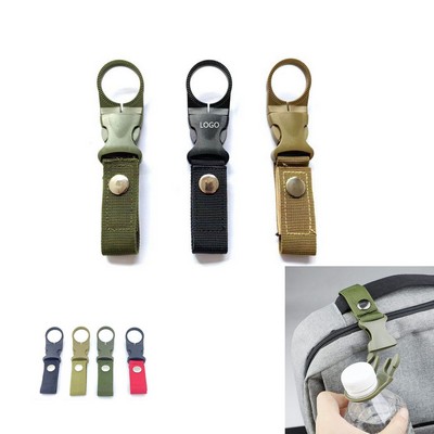 Webbing Strap Portable Water Bottle Ring Holder