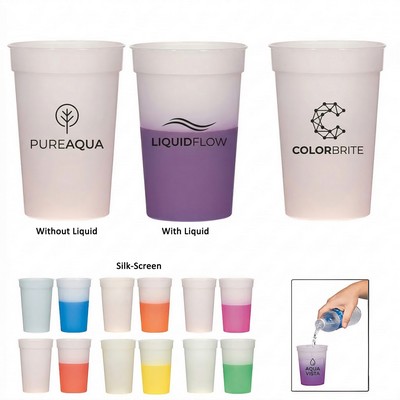 17 Oz Color Changing Stadium Cup
