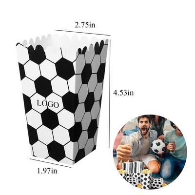 Party Popcorn Boxes For Ball Sport Supplies Decorations