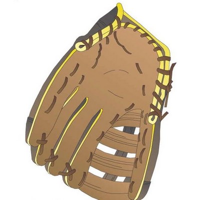 Baseball Glove Maxi Magnet (12 Square Inch)