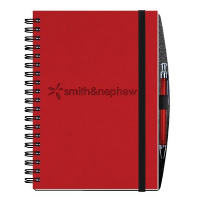 Executive Journals w/50 Sheets & Pen (7"x 10")