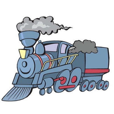 Steam Engine Maxi Magnet (4 Square Inch)