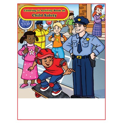 Child Safety Imprintable Coloring and Activity Book