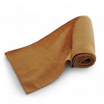 Fleece Scarf - Camel - Overseas