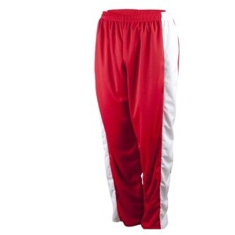 Adult Stretch Double Knit Pull Up Pant w/Contrast Side Panel